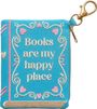 Buchverliebt Besticktes Täschchen, Happy Place, Div.