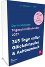 "Der 6-Minuten Tagesabreißkalender 2027. 365 Tage voller Glücksimpulse & Achtsamkeit." Blaues Cover, Groh-Logo.