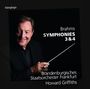 Johannes Brahms (1833-1897): Symphonien Nr.3 & 4, CD
