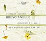 Giuseppe Antonio Brescianello: Concerti a 3 Vol. 1, CD
