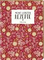 "Meine liebsten Rezepte. Hölker Verlag." Ein florales Muster mit Blumen und Taschenuhren auf rotem Hintergrund.