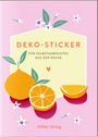 : Deko-Sticker - Orangen, Div.