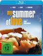 "my summer of love", Namen der Schauspieler, Regie und FSK 12. Zwei Frauen liegen im Gras, eine raucht. Blu-ray-Hülle.