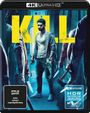 Text: „4K ULTRA HD“, „KILL“, „SPIO/JK geprüft: keine schwere Jugendgefährdung“, „HDR“.

Ein Mann in einem dunklen Raum mit Messern.