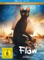 Gints Zilbalodis: Flow (2024) (Ultra HD Blu-ray & Blu-ray im Mediabook), UHD,BR