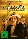 Lyndsey Marshal als Agatha Christie, Agatha und der Fluch von Ischtar. Drei Personen vor einer Wüstenstadt-Kulisse.