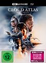 "Cloud Atlas", "Alles ist verbunden", FSK 12, 4K Ultra HD, HDR Dolby Vision; Illustration mehrerer Charaktere.