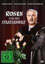„ROSEN FÜR DEN STAATSANWALT“; oben drei Namen, Mann in Richterrobe, hält Rosen, FSK 12 Symbol unten links.