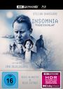 "Stellan Skarsgård, Insomnia: Todesschlaf. Ein Film von Erik Skjoldbjærg. FSK 16, Neues 4K-Master & neue Extras." 
Illustration von Gesichtern.