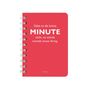 : Ringbuch A6 Twain Minute rot, Div.