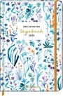 : Großer Wochenkalender - 3 Minuten Tagebuch 2025/Blumen weiß, KAL