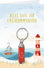 : Grußkarte - Alles Gute zur Erstkommunion, Div.