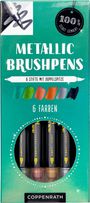 : Metallic Brushpens (Grün), Div.