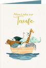 : Pop-up-Grußkarte - Alles Liebe zur Taufe, Div.
