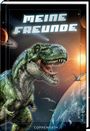 Freundebuch - Meine Freunde - Cosmic Dinos - mit 3D-Lentikularbild, Buch