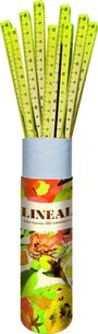 Lineal aus Acryl - All about yellow, Div.