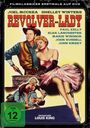 Titel: "REVOLVER-LADY"
Darsteller: Joel McCrea, Shelley Winters
FSK 12 Logo
Filmplakat mit Western-Szene.