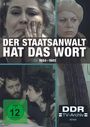 „DER STAATSANWALT HAT DAS WORT 09 1984-1985“ mit Bildern von Gesichtern und einem FSK 12-Logo. Unten rechts: „DDR TV-Archiv Krimi“.