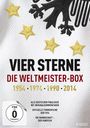 Mario Morra: Vier Sterne: Die Weltmeister-Box - 1954/1974/1990/2014, DVD,DVD,DVD,DVD,DVD