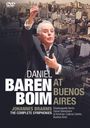 : Daniel Barenboim at Buenos Aires (Brahms-Symphonien), DVD,DVD