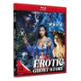 Blu-ray-Hülle "Erotic Ghost Story", FSK 18 beantragt. Illustrative Geisterszene mit Charakteren in lebhaften Farben.