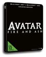 James Cameron: Avatar: Fire and Ash (3D & 2D Blu-ray im Steelbook), BR