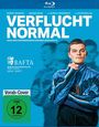 „BAFTA Bester Hauptdarsteller Robert Aramayo“, Zitate loben den Film. Ein Mann in blauer Jacke steht mit ernstem Blick.