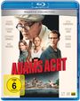 "ADAMS ACHT" in großen roten Buchstaben. Darunter Ruderer im Wasser. Namen von Schauspielern links und rechts. FSK 6.