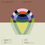 Oben: "KANE POUR PRESENTS POSPULENN SUN PEOPLE SLEEPWALKER". Unten: Tracklist von A1 bis D3. Bunte geometrische Formen.