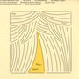 Text: A1. Open the Door, Joey / A2. 2 & 3... A5. Magic Object / B1. Public Broadcast... B5. Float All Bones. Gelbes segmentiertes Muster.