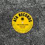 Label mit gelbem Hintergrund: „ATA RECORDS“, „THE FLYING HATS“, „TRAFFIC LIGHT“. Schwarzer Hintergrund mit weißen Punkten.
