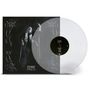 Text: EIVØR TUNGL MOON. Graue Vinyl-Schallplatte, schwarzes Cover mit Frau in dunkler Kleidung.