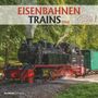 : Eisenbahnen 2026 - Broschürenkalender 30x30 cm (30x60 geöffnet) - Kalender mit Platz für Notizen - Steam Engines - Bildkalender - Wandkalender, KAL