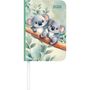 : Lady Journal Mini Koala 2026 - Taschen-Kalender 8x11,5 cm - Muster - Weekly - 144 Seiten - Notiz-Buch - Alpha Edition, Buch