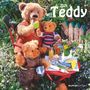 : Teddy 2026 - Broschürenkalender 30x30 cm (30x60 geöffnet) - Kalender mit Platz für Notizen - Bildkalender - Wandkalender - mit herausnehmbarem Poster, KAL