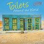 : Toilets Around the World 2026 - Wand-Kalender - Broschüren-Kalender - 30x30 - 30x60 geöffnet - Toiletten-Kalender, KAL