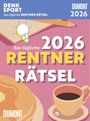 Stefan Heine: Rentnerrätsel 2026 - Tagesabreißkalender - 11,8x15,9 - Rentnerkalender - Rentnerrätsel - Rätselkalender, KAL