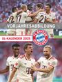 : N NEUMANNVERLAGE - FC Bayern München 2026 Posterkalender, 48x64cm, Fußball-Kalender mit Motiven der Stars, Fan-Kalender mit Fußball-Highlights, Spiralbindung und internationales Kalendarium, KAL