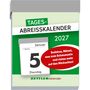 "TAGES-ABREISSKALENDER 2027, Januar, 5, Dienstag. Sudokus, Rätsel auf Rückseiten! ZETTLER kalender." In Kalenderoptik.