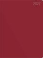 Taschenkalender 1T/1S bordeaux 2027, Buch