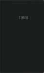 Der Text "TIMER" ist mittig platziert, auf einem schlichten, schwarzen Hintergrund.