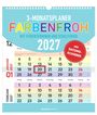 3-Monatsplaner Farbenfroh 2027, KAL