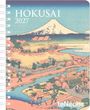 Text: "HOKUSAI 2027" und "teNeues". 

Eine farbenfrohe Illustration von Fuji mit ländlicher Szene.