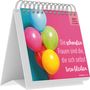 2027 Wochenkalender. Die schönsten Frauen sind die, die sich selbst treu bleiben. Bunte Luftballons, Spiralbindung.