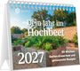 "Dein Jahr im Hochbeet. 2027. 53 Wochen: Garten-Know-how und genussvolle Rezepte." Kalender mit Hochbeeten im Garten.