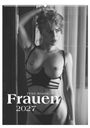 "Peter Jirmann Jr., Frauen 2027" in weißer Schrift. Schwarz-Weiß-Bild, Frau in verführerischer Pose, trägt Dessous.