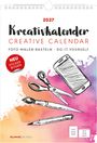 Kreativkalender A4 weiß 2027, KAL