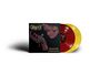 „Graveside Confessions“, Cover mit Skelett auf rotem Arm, zwei Vinyls: rot und gelb.