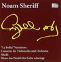 Noam Sheriff: Cellokonzert, CD