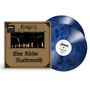 Cover mit Text "Eine Kleine Nachtmusik", Live-Konzertfoto, blau-marmorierte Vinyl-Schallplatte.